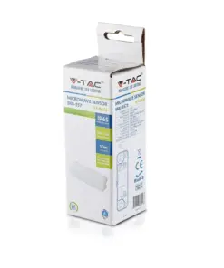 Ανιχνευτής κίνησης Microwave Max 200W Λευκό V-TAC – 5571
