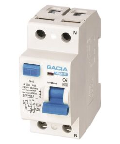 ΡΕΛΕ ΔΙΑΡΡΟΗΣ 2Χ40Α 30mΑ GACIA TYPE AC EUROLAMP – 500-37000