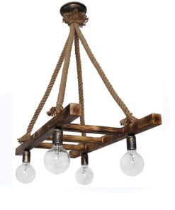 SEIRA SKALA /Κρεμαστό οροφής SKALA/4 ROPE UT-BR – 31-1046