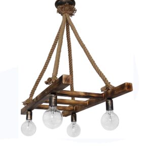 SEIRA SKALA /Κρεμαστό οροφής SKALA/4 ROPE UT-BR – 31-1046