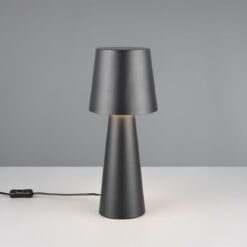 Πορτατίφ Μαύρο Μεταλλικό NUBIAN 1xE27 Trio Lighting – 562900132