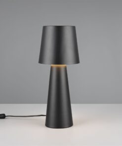 Πορτατίφ Μαύρο Μεταλλικό NUBIAN 1xE27 Trio Lighting – 562900132