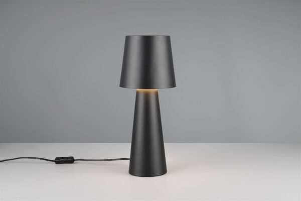 Πορτατίφ Μαύρο Μεταλλικό NUBIAN 1xE27 Trio Lighting – 562900132