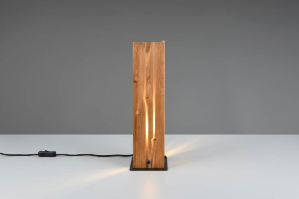 Πορτατίφ με Φυσικό Ξύλο KARUNI 1x E27 Trio Lighting – 563300130