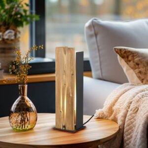 Πορτατίφ με Φυσικό Ξύλο KARUNI 1x E27 Trio Lighting – 563300130