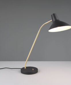 Φωτιστικό Γραφείου Μαύρο/Χρυσό Μεταλλικό TRAVELLER 1xE27 Trio Lighting – 563400180