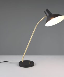 Φωτιστικό Γραφείου Μαύρο/Χρυσό Μεταλλικό TRAVELLER 1xE27 Trio Lighting – 563400180