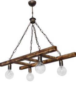 SEIRA SKALA /Κρεμαστό οροφής SKALA/4 CHAIN -BR- 30-0054