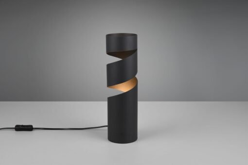 Πορτατίφ Μαύρο Ματ Μεταλλικό STREAM 1x GU10 Trio Lighting – 564000132