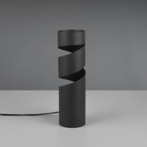 Πορτατίφ Μαύρο Ματ Μεταλλικό STREAM 1x GU10 Trio Lighting – 564000132