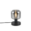 Πορτατιφ Μαύρο Ματ & Γυαλί MATARO 1xE14 Trio Lighting – 564100132