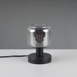 Πορτατιφ Μαύρο Ματ & Γυαλί MATARO 1xE14 Trio Lighting – 564100132