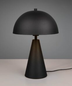 Πορτατίφ Μαύρο Ματ Μεταλλικό ALFIE 1x E27 Trio Lighting – 565000132