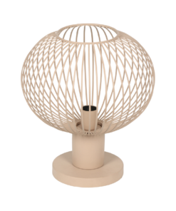 Πορτατιφ σε Απόχρωση Άμμου Μεταλλικό Πλέγμα Φ33 GILA 1x E27 Trio Lighting – 565790166