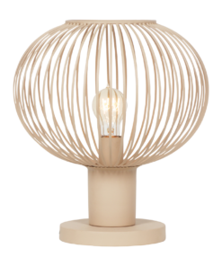 Πορτατιφ σε Απόχρωση Άμμου Μεταλλικό Πλέγμα Φ33 GILA 1x E27 Trio Lighting – 565790166