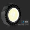 LED Καμπάνα Μαύρη 100W V-TAC PRO Samsung Chip 120° 18000lm IP65 Τροφοδοτικό Meanwell Ψυχρό 6400K – 567