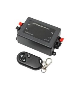 ΑΣΥΡΜΑΤΟ DIMMER LED ΜΟΝΟΧΡΩΜΗΣ ΤΑΙΝΙΑΣ 12V DC 96W /24V DC 192W EUROLAMP – 145-71400