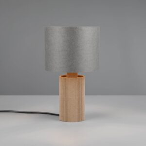 Πορτατιφ με Γκρι Χάρτινο Αμπαζούρ Φ16 CANIO 1x E14 Trio Lighting – 568100111