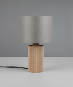 Πορτατιφ με Γκρι Χάρτινο Αμπαζούρ Φ16 CANIO 1x E14 Trio Lighting – 568100111