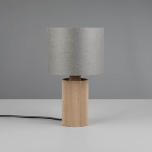 Πορτατιφ με Γκρι Χάρτινο Αμπαζούρ Φ16 CANIO 1x E14 Trio Lighting – 568100111