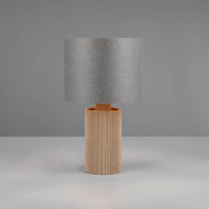 Πορτατιφ με Γκρι Χάρτινο Αμπαζούρ Φ16 CANIO 1x E14 Trio Lighting – 568100111