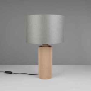 Πορτατιφ με Γκρι Χάρτινο Αμπαζούρ Φ30 CANIO 1x E27 Trio Lighting – 568190111
