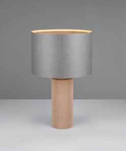 Πορτατιφ με Γκρι Χάρτινο Αμπαζούρ Φ30 CANIO 1x E27 Trio Lighting – 568190111