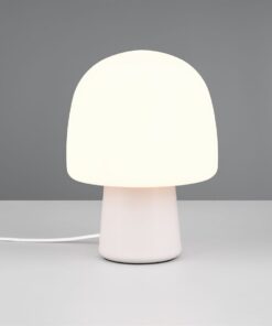 Πορτατίφ Λευκό με Οπαλ Γυαλί STEEN 1xE14 Trio Lighting – 568200176