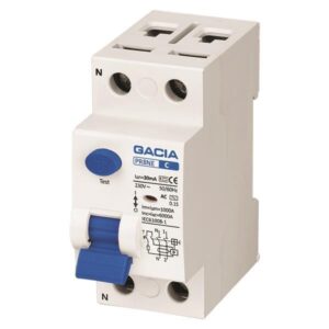 ΡΕΛΕ ΔΙΑΡΡΟΗΣ 2Χ25Α 6KA 30mA GACIA TYPE A EUROLAMP – 500-37500