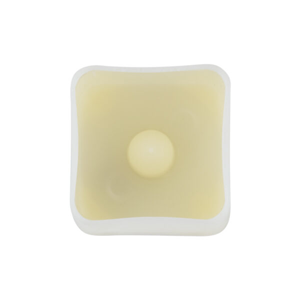 GloboStar® CANDLE 79539 ΣΕΤ 12 x Διακοσμητικά Realistic Κεράκια με LED Εφέ Κινούμενης Φλόγας – Μπαταρίας 12 x CR2032 Θερμό Λευκό 2700K Μπεζ L3.7 x W3.7 x H5.5cm