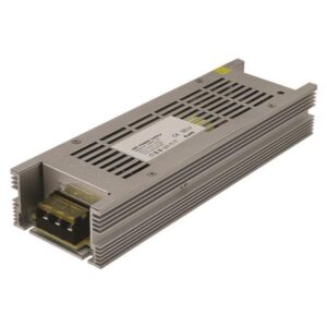 ΤΡΟΦΟΔΟΤΙΚΟ ΜΕΤΑΛΛΙΚΟ SLIM 12V DC 200W IP20 EUROLAMP 147-70584