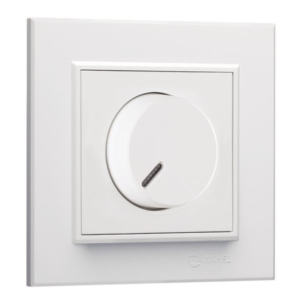 Dimmer διακόπτης 600W Makel Karea – 57187011