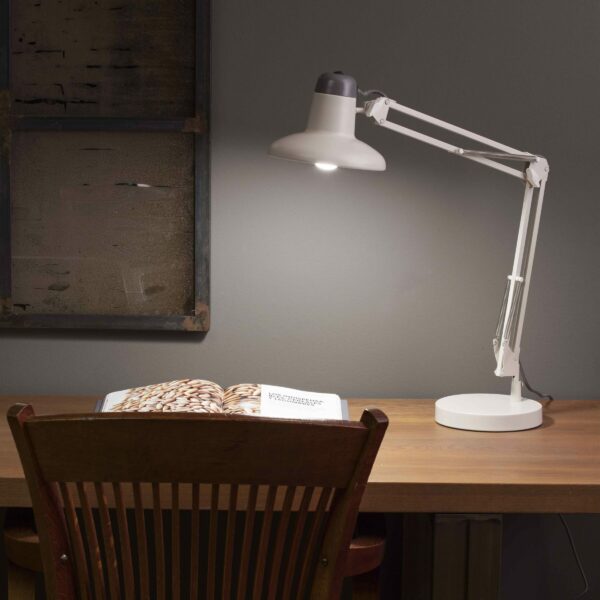 SNAP WHITE READING LAMP 1XE27 FARO – 57400
