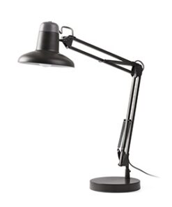 SNAP DARK GREY READING LAMP 1XE27 FARO – 57401