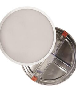LED PANEL ΧΩΝΕΥΤΟ SLIM 8W ΜΕ ΡΥΘΜΙΖΟΜΕΝΗ ΕΓΚΟΠΗ Φ50-115mm 4000K ΛΕΥΚΟ PLUS EUROLAMP 145-68424