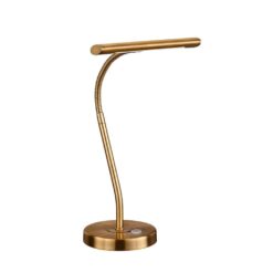 Πορτατίφ Trio Lighting LED 4W Αντικέ Ορείχαλκος Μεταλλικό Step Dimmable 380lm 3000K 579790104