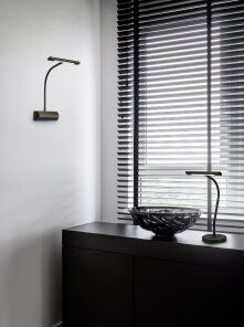 Επιτραπέζιο Φωτιστικό Trio Lighting CURTIS Μαύρο Ματ Μεταλλικό Λειτουργία αφής 4 επιπέδων – 579790132