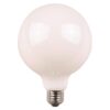 ΛΑΜΠΑ LED ΓΛΟΜΠΟ G125 CROSSED FILAMENT 11W Ε27  4000K 220-240V MILKY EUROLAMP 147-78442