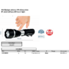 ΦΑΚΟΣ ΜΙΚΡΟΣ LED ΑΛΟΥΜΙΝΙΟΥ 1W 70lm IP44 40x160mm (ΔΕΧΕΤΑΙ ΜΠΑΤΑΡΙΕΣ 2χΑΑ) ELECTRALINE – 2-EL58043