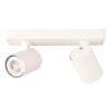 ΣΠΟΤ ΟΡΟΦΗΣ ΔΙΠΛΟ GU10 S1980 ΛΕΥΚΟ EUROLAMP 144-60001