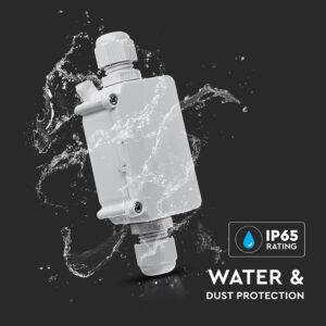 Αδιάβροχο IP65 κουτί διακλάδωσης λευκό V-TAC – 5897