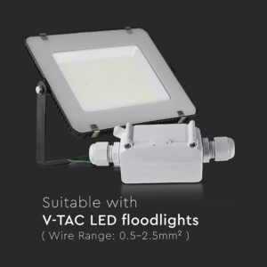 Αδιάβροχο IP65 κουτί διακλάδωσης λευκό V-TAC – 5897