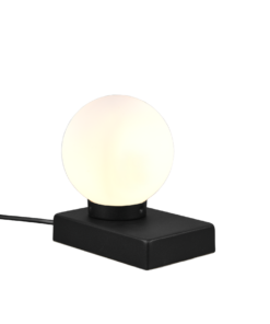 Επιτραπέζιο Φωτιστικό Trio Lighting DAVI II 1x E14 Μαύρο Ματ Μεταλλικό αφής – 590100132