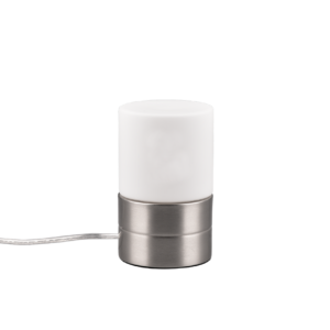 Επιτραπέζιο Φωτιστικό Trio Lighting ARY II 1x E14 Νίκελ Ματ Μεταλλικό αφής – 591000107