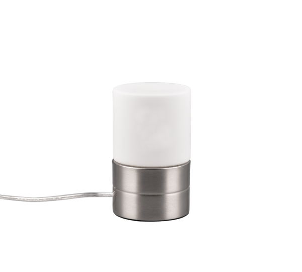 Επιτραπέζιο Φωτιστικό Trio Lighting ARY II 1x E14 Νίκελ Ματ Μεταλλικό αφής – 591000107