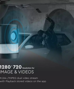 Προβολέας LED με ανιχνευτή Wi-Fi 18W Ψυχρό λευκό 6000K Μαύρο σώμα V-TAC – 5917