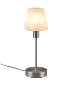 Επιτραπέζιο Φωτιστικό Trio Lighting LUIS II 1x E14 Νίκελ Ματ Μεταλλικό αφής – 595700107