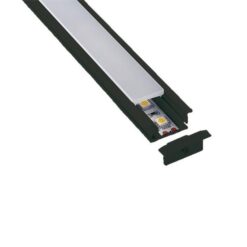 ΠΡΟΦΙΛ ΧΩΝΕΥΤΟ 2000*17*9 90° ΜΑΥΡΟ EUROLAMP – 145-70951