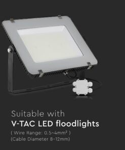 Αδιάβροχο IP68 κουτί διακλάδωσης 4Pin λευκό 2 εξόδων & 2 εισόδων V-TAC – 5983