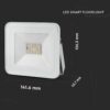 LED Προβολέας 20W Λευκός Ασύρματος Bluetooth V-TAC IP65 100° 1400lm RGB+3000K-6400K – 5984